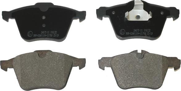 National NP2702 - Brake Pad Set, disc brake autospares.lv