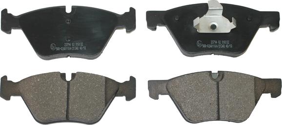 National NP2714 - Brake Pad Set, disc brake autospares.lv