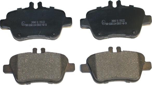 National NP2717 - Brake Pad Set, disc brake autospares.lv