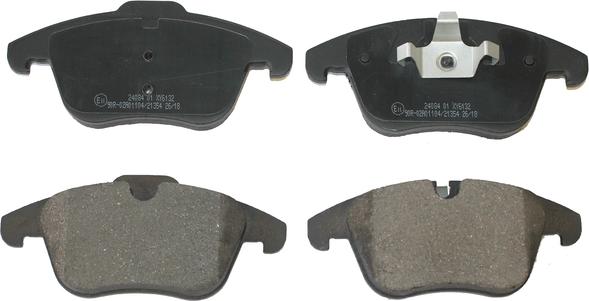 National NP2786 - Brake Pad Set, disc brake autospares.lv