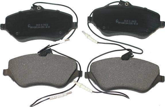 National NP2736 - Brake Pad Set, disc brake autospares.lv