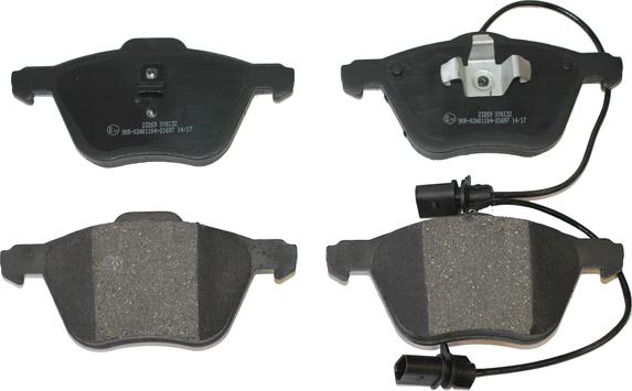 National NP2737 - Brake Pad Set, disc brake autospares.lv