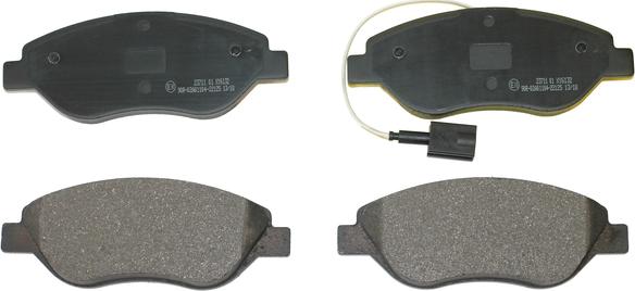 National NP2725 - Brake Pad Set, disc brake autospares.lv