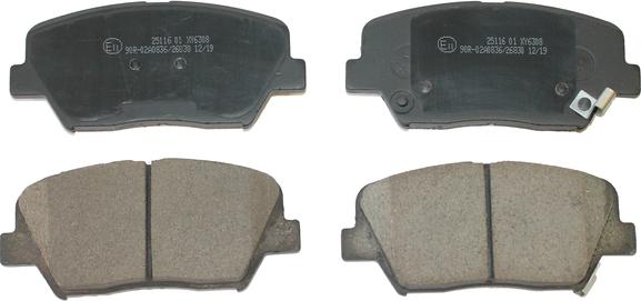 NATIONAL NP2728 - Brake Pad Set, disc brake autospares.lv