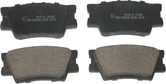 National NP2773 - Brake Pad Set, disc brake autospares.lv