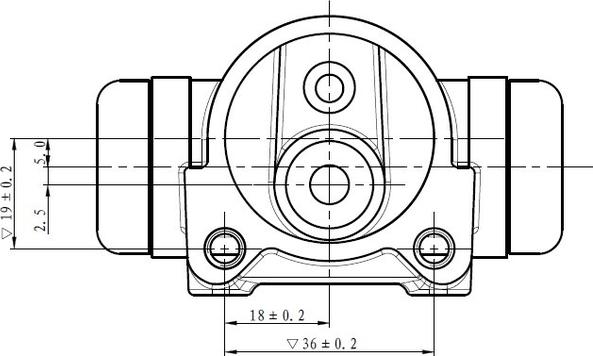 National NWC5056 - Wheel Brake Cylinder autospares.lv