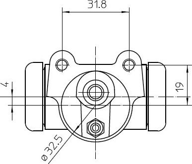 NATIONAL NWC5064 - Wheel Brake Cylinder autospares.lv