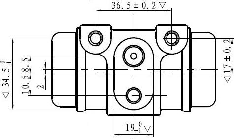 National NWC5004 - Wheel Brake Cylinder autospares.lv