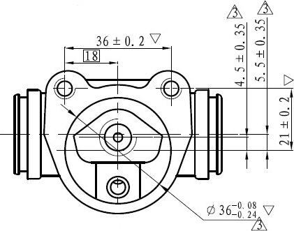 National NWC5008 - Wheel Brake Cylinder autospares.lv