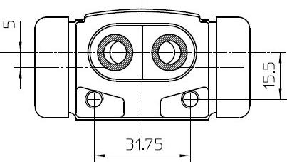 National NWC5033 - Wheel Brake Cylinder autospares.lv