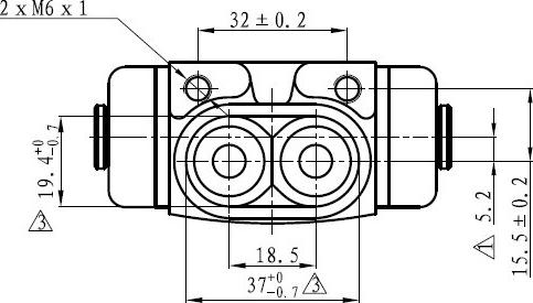 National NWC5026 - Wheel Brake Cylinder autospares.lv