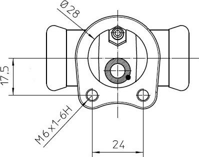 National NWC5028 - Wheel Brake Cylinder autospares.lv