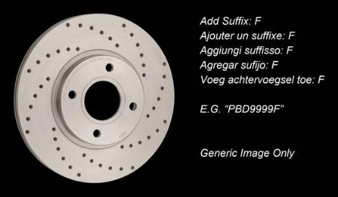 NATIONAL PBD1125 - Brake Disc autospares.lv