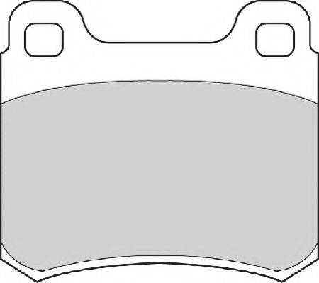 Necto FD4173N - Brake Pad Set, disc brake autospares.lv