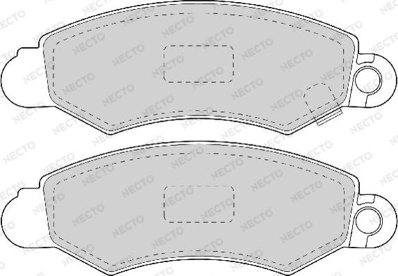 SAKURA 600-80-7090 - Brake Pad Set, disc brake autospares.lv