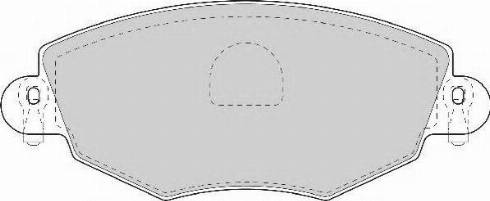 Necto FD6931N - Brake Pad Set, disc brake autospares.lv