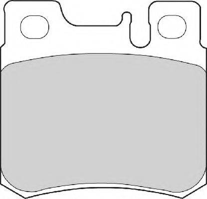 Necto FD6567N - Brake Pad Set, disc brake autospares.lv