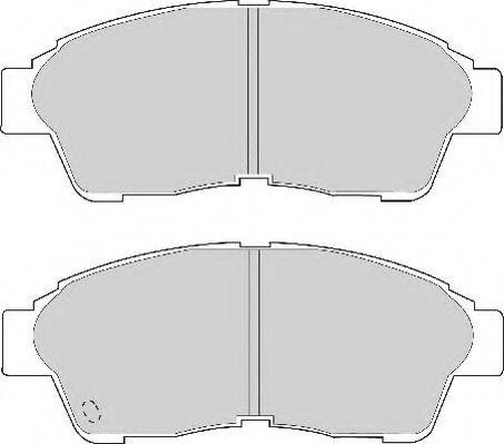 Necto FD6584N - Brake Pad Set, disc brake autospares.lv