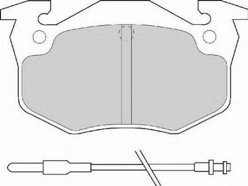 Necto FD6065N - Brake Pad Set, disc brake autospares.lv