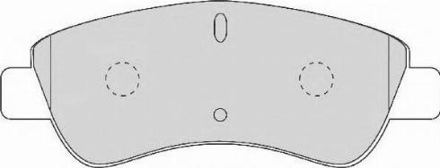 Necto FD6874N - Brake Pad Set, disc brake autospares.lv