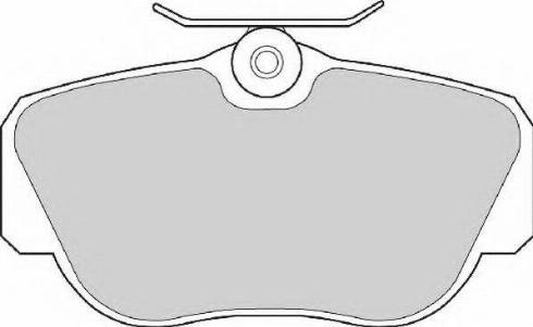 Necto FD6375N - Brake Pad Set, disc brake autospares.lv