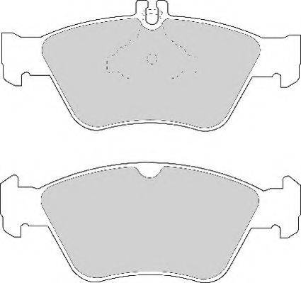Lemförder 20539 04 - Brake Pad Set, disc brake autospares.lv
