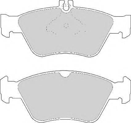 BOSCH 494184 - Brake Pad Set, disc brake autospares.lv