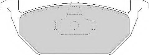 Necto FD6754N - Brake Pad Set, disc brake autospares.lv