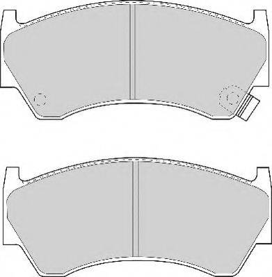 Necto FD6779N - Brake Pad Set, disc brake autospares.lv