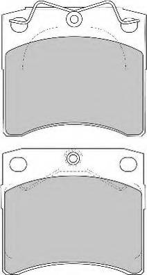 Necto FD6773N - Brake Pad Set, disc brake autospares.lv