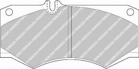 Necto FD2012V - Brake Pad Set, disc brake autospares.lv