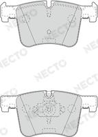 Necto FD7536A - Brake Pad Set, disc brake autospares.lv