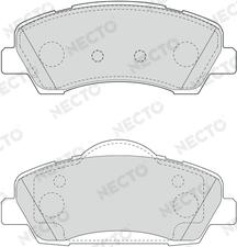 Necto FD7657A - Brake Pad Set, disc brake autospares.lv