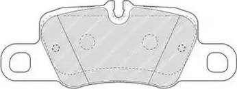 Necto FD7637A - Brake Pad Set, disc brake autospares.lv