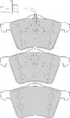 Necto FD7083N - Brake Pad Set, disc brake autospares.lv