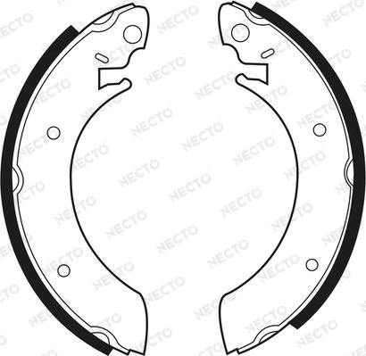 Necto N1470 - Brake Shoe Set autospares.lv