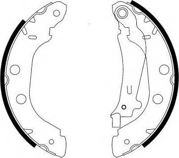 Necto N1637 - Brake Shoe Set autospares.lv