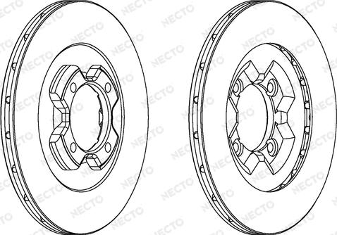 Necto WN949 - Brake Disc autospares.lv