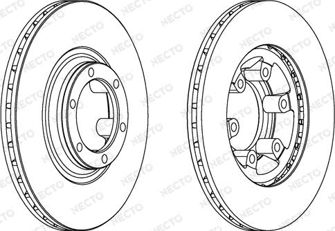 Necto WN951 - Brake Disc autospares.lv