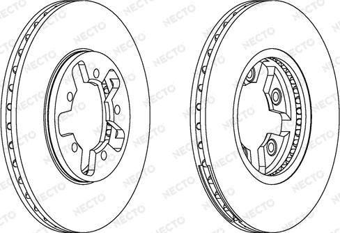 Necto WN952 - Brake Disc autospares.lv