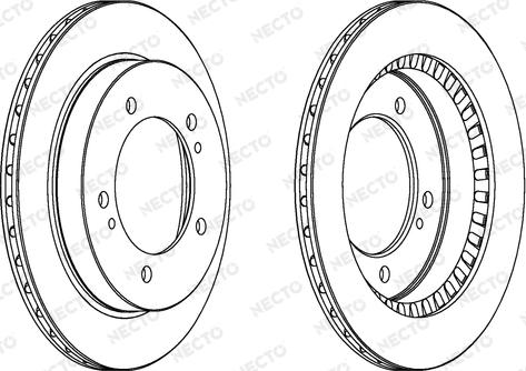 Necto WN960 - Brake Disc autospares.lv