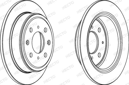 Necto WN910 - Brake Disc autospares.lv