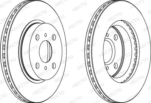 Necto WN911 - Brake Disc autospares.lv