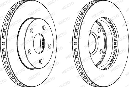 Necto WN912 - Brake Disc autospares.lv