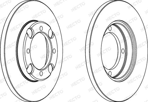 Blue Print ADC44339 - Brake Disc autospares.lv