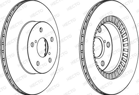 Necto WN929 - Brake Disc autospares.lv