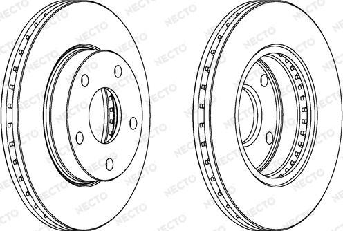 Necto WN440 - Brake Disc autospares.lv