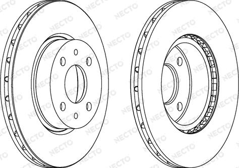 Ferodo DDF474-1 - Brake Disc autospares.lv