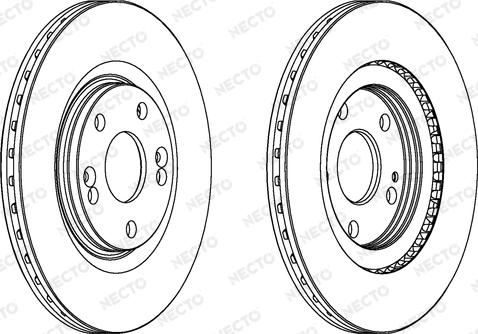 Necto WN453 - Brake Disc autospares.lv