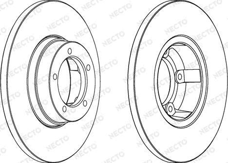 Necto WN460 - Brake Disc autospares.lv